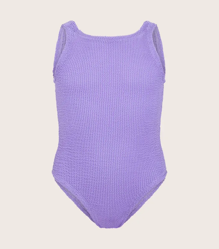 Kids Classic Swim (Ages 3 to 6) - Lilac sold by Hunza G