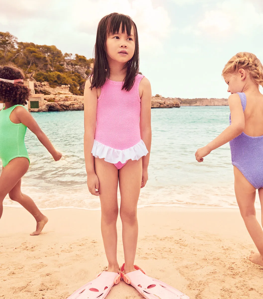 Kids Denise Swim (Ages 7 to 12) - Bubblegum sold by Hunza G