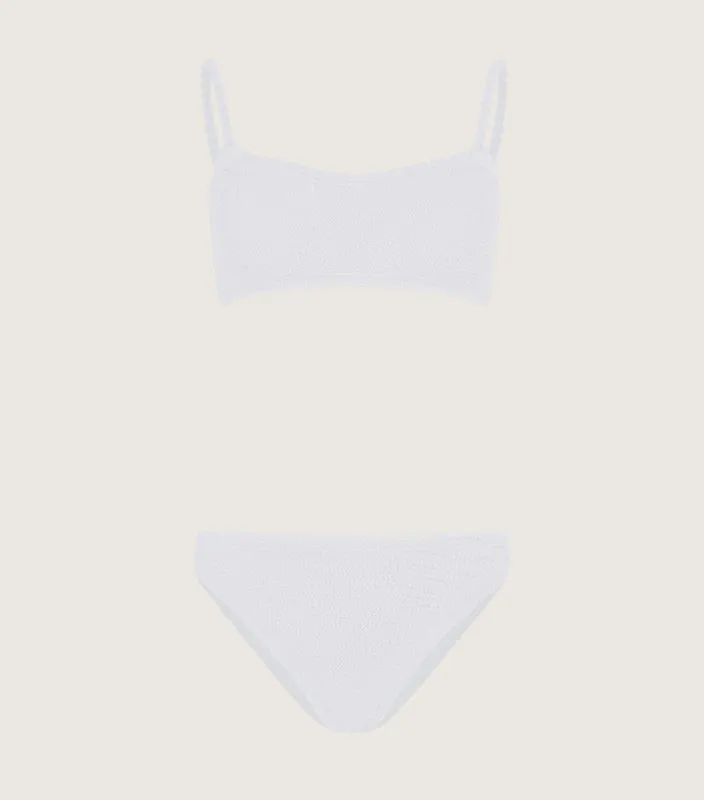 Phoebe Bikini - White sold by Hunza G