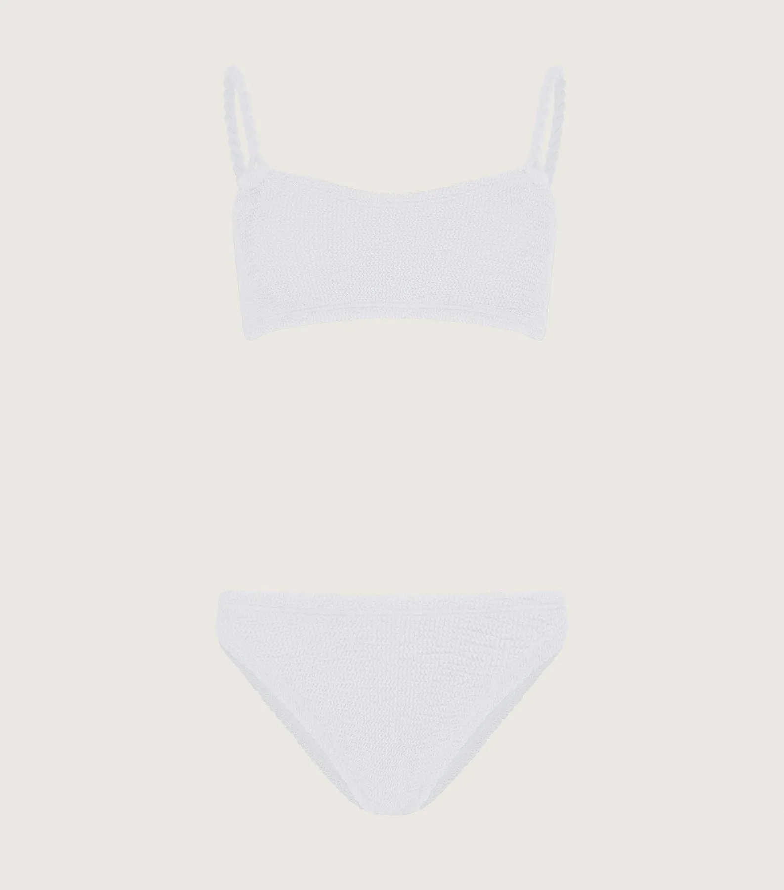 Phoebe Bikini - White sold by Hunza G