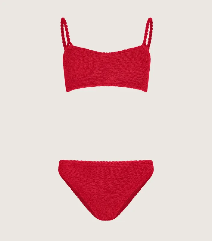 Phoebe Bikini - Red sold by Hunza G
