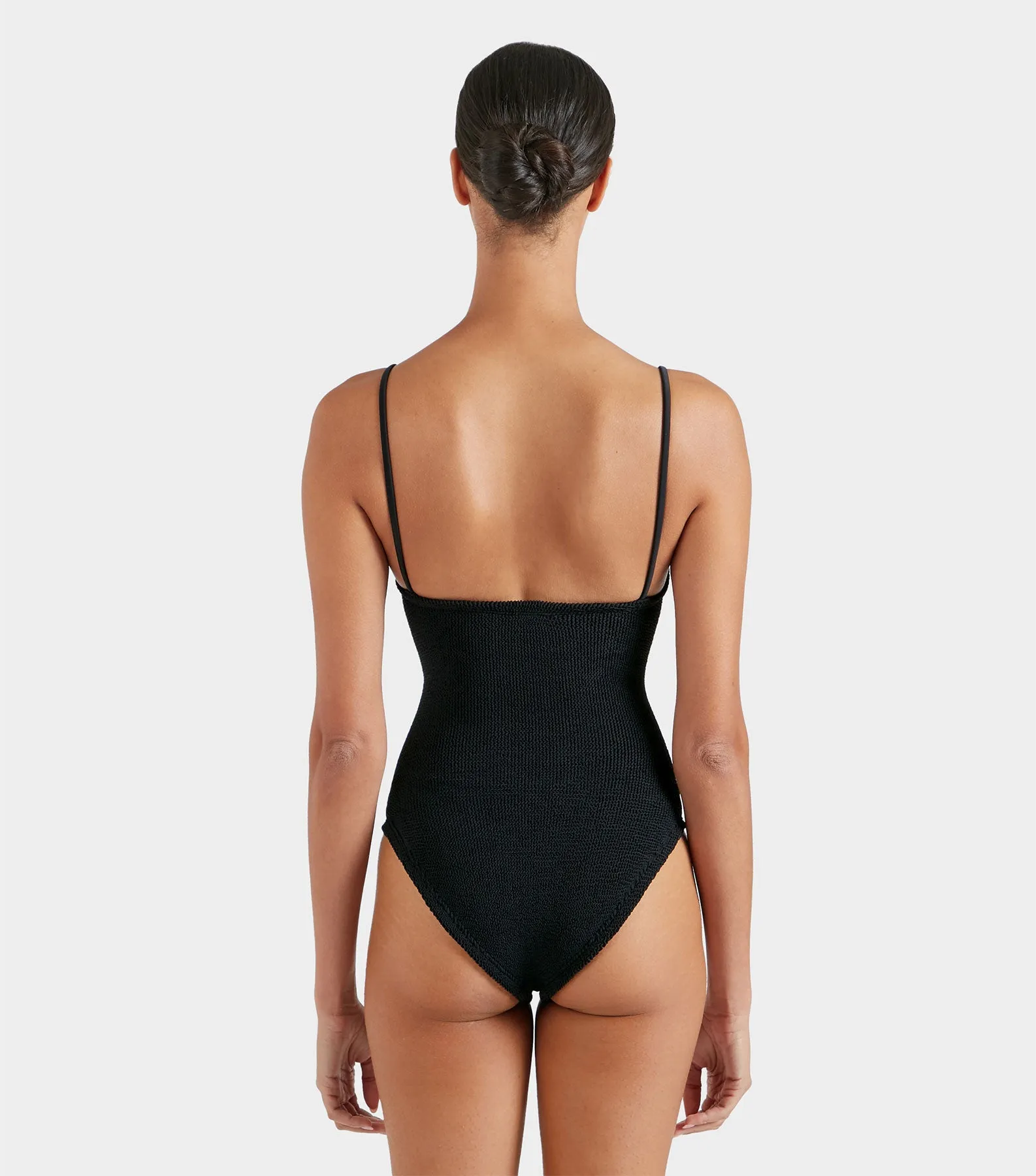 Crystal Swim With Tonal Hoops - Black sold by Hunza G product image thumbnail 3