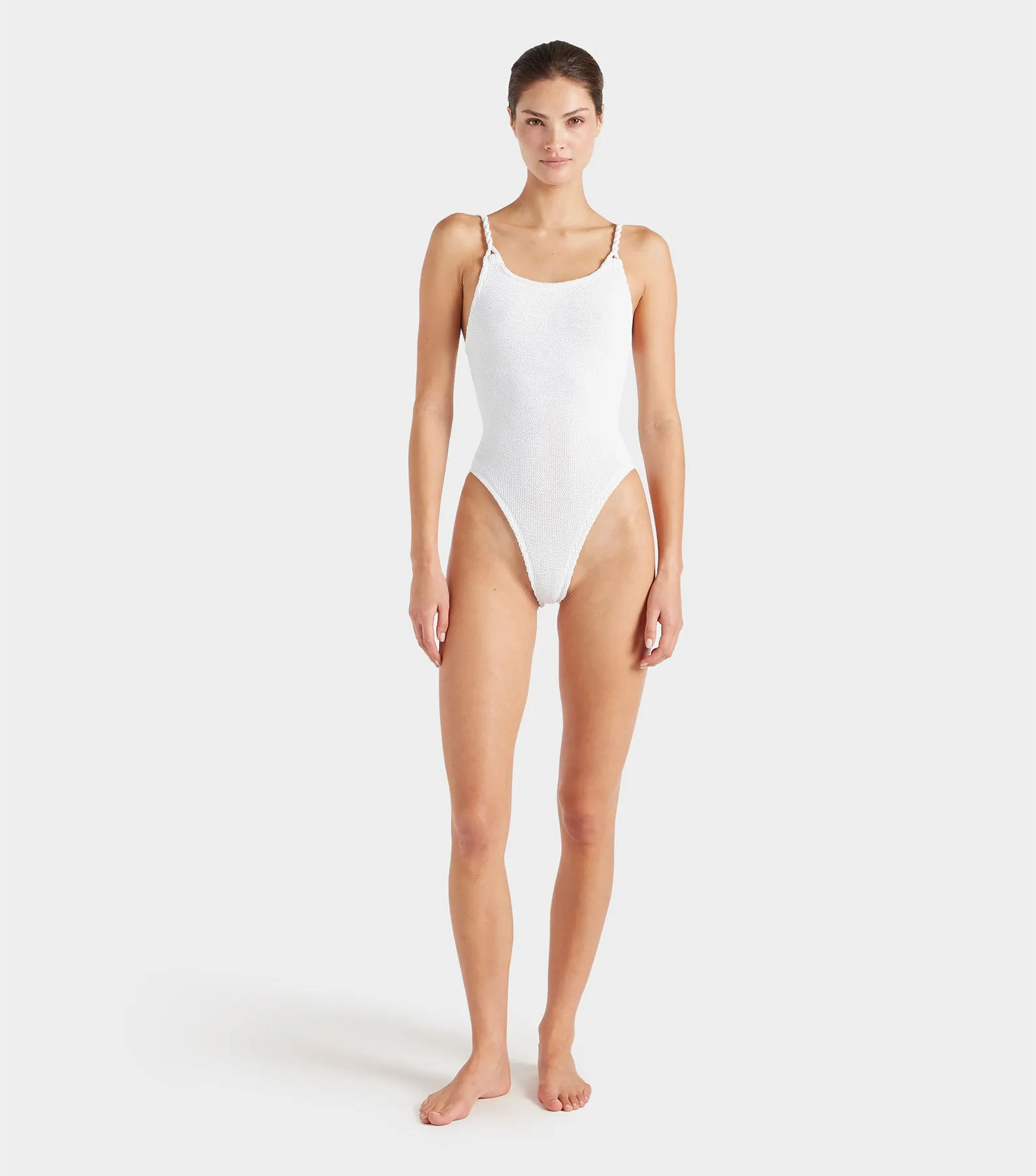 Camille Swim - White sold by Hunza G product image thumbnail 2