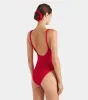 Camille Swim - Red sold by Hunza G