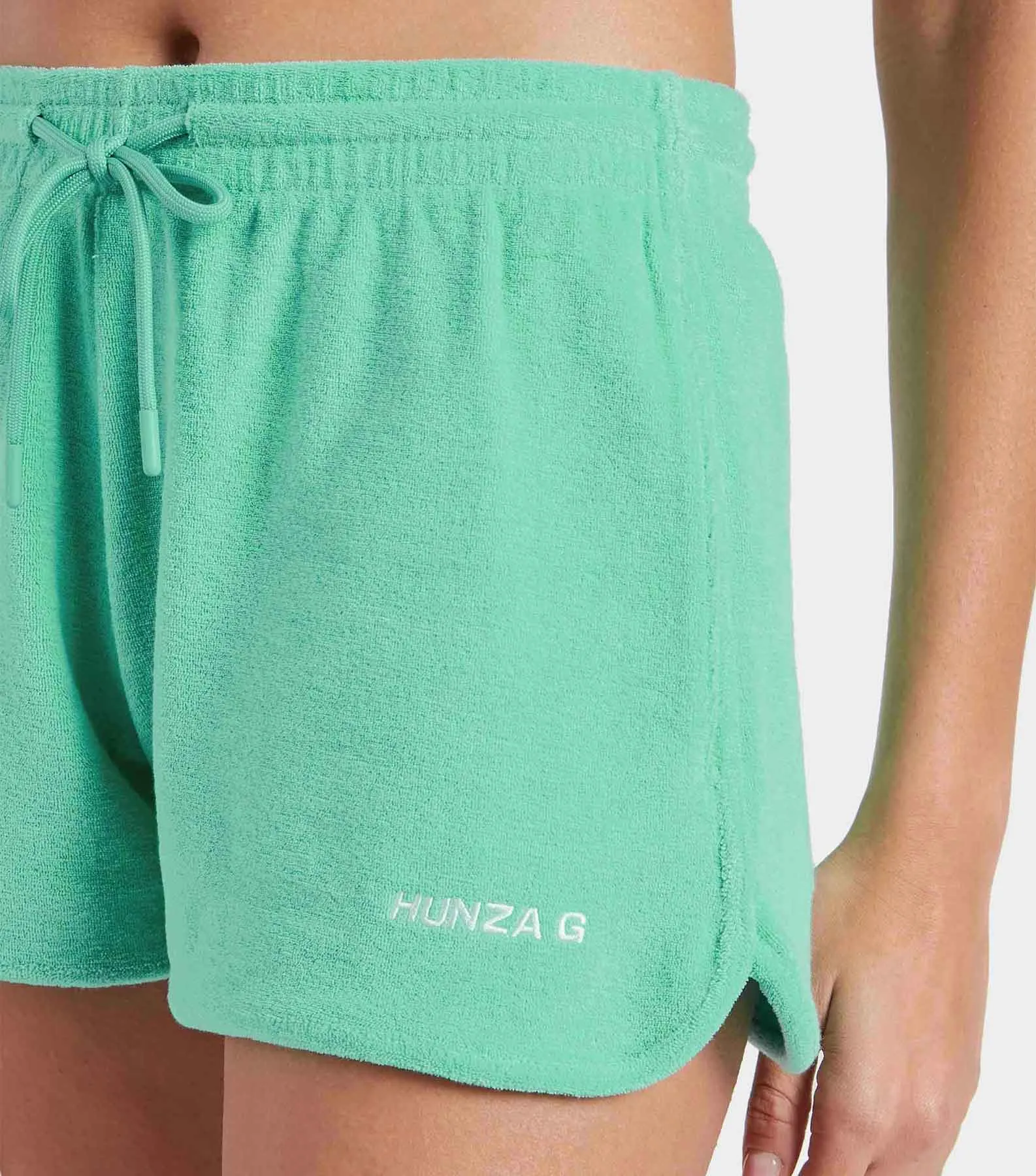 Terry Towelling Short - Mint sold by Hunza G product image thumbnail 4
