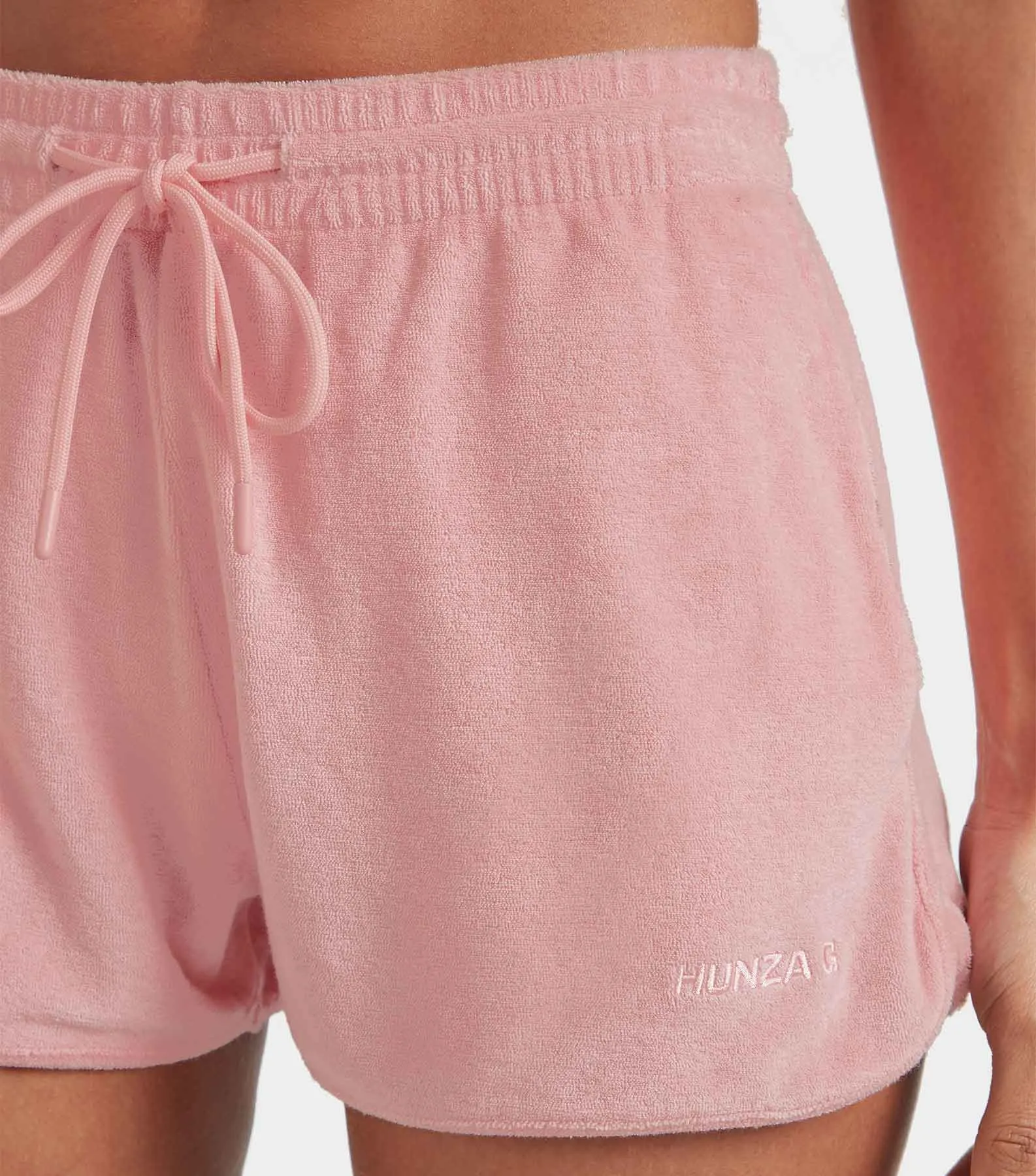 Terry Towelling Short - Pink sold by Hunza G product image thumbnail 4