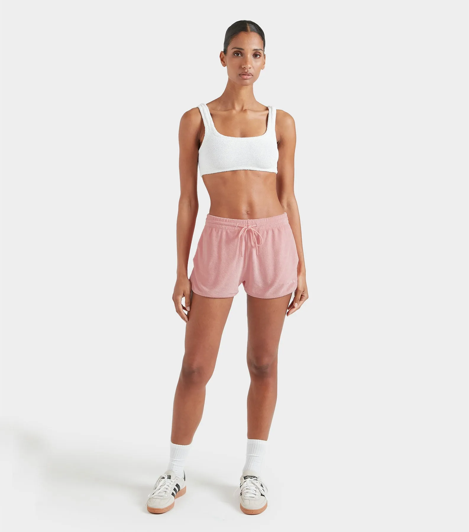 Terry Towelling Short - Pink sold by Hunza G product image thumbnail 5