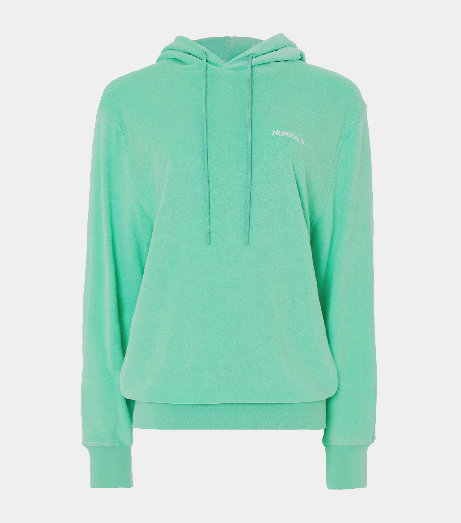 Terry Towelling Hoodie - Mint sold by Hunza G