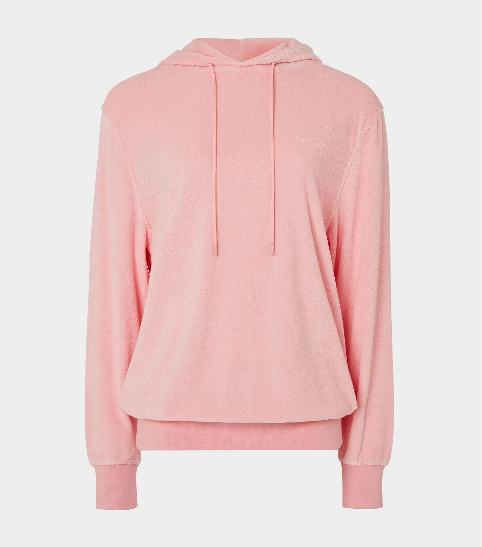 Terry Towelling Hoodie - Pink sold by Hunza G