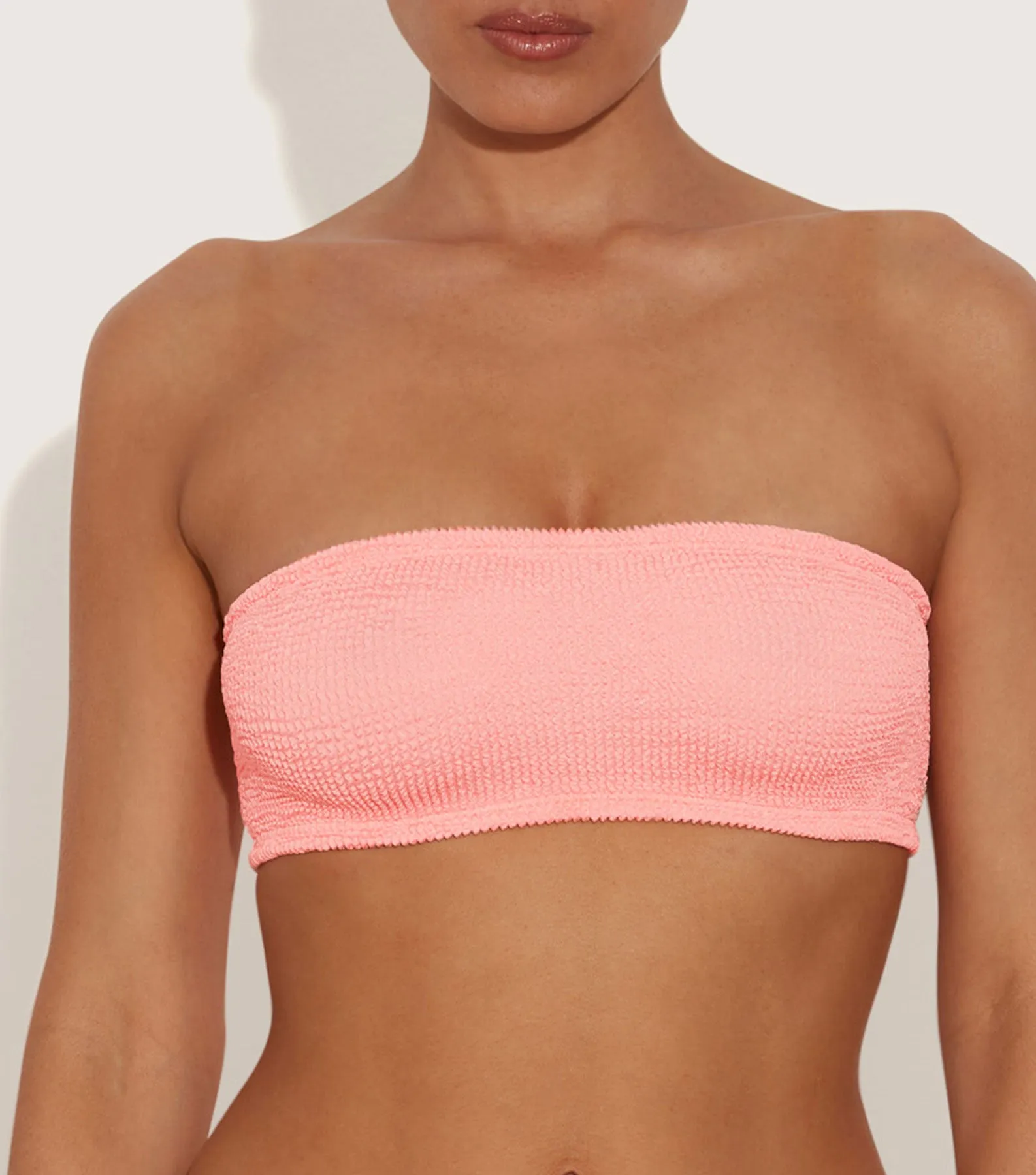 Bandeau Bikini Top - Peach sold by Hunza G product image thumbnail 2