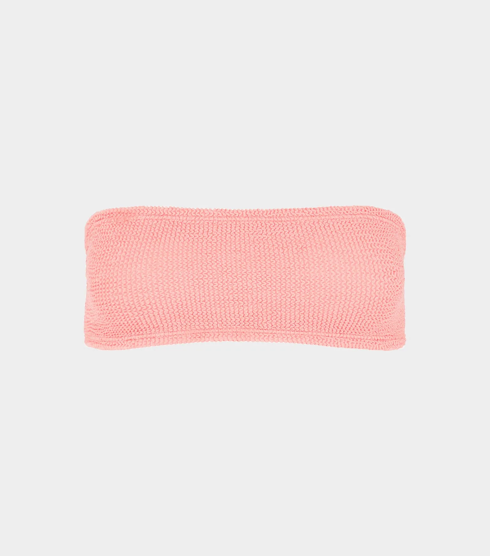 Bandeau Bikini Top - Peach sold by Hunza G