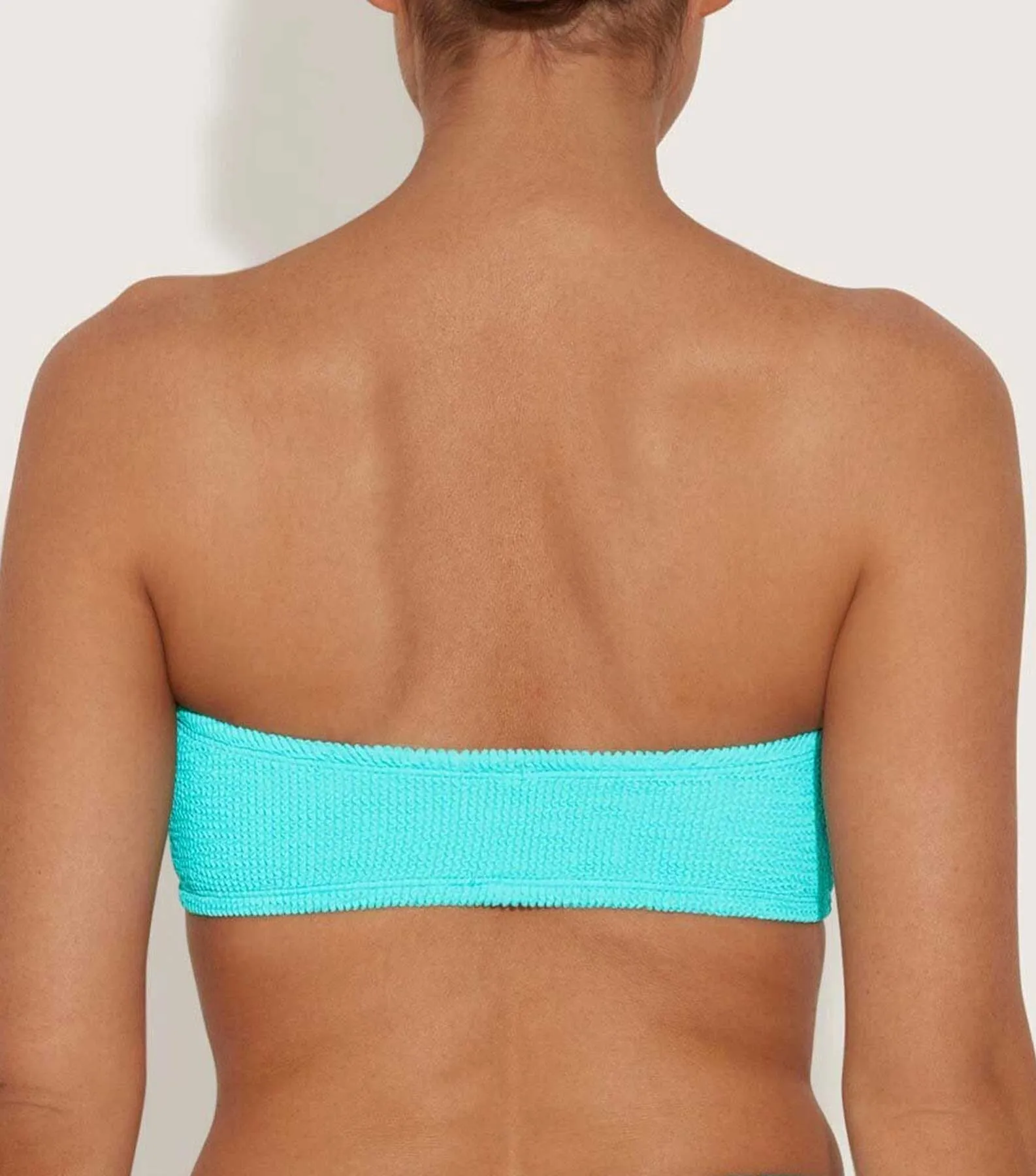 Bandeau Bikini Top - Aqua sold by Hunza G product image thumbnail 3