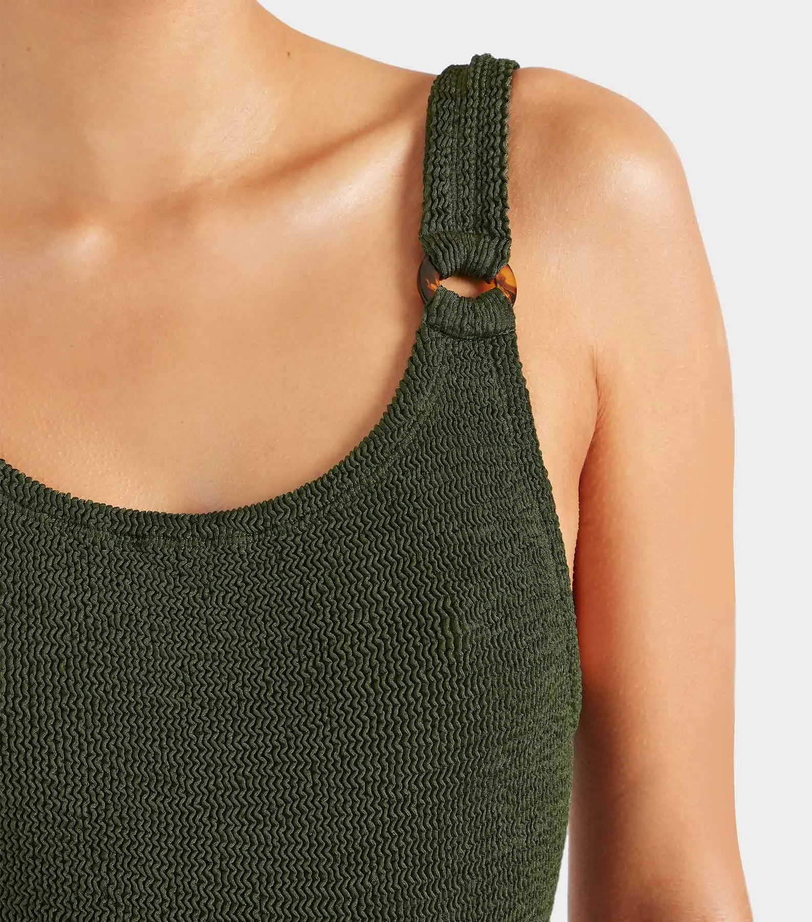 Domino Swim - Metallic Khaki sold by Hunza G product image thumbnail 5