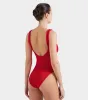 Celine Swim With Tonal Hoops - Red sold by Hunza G