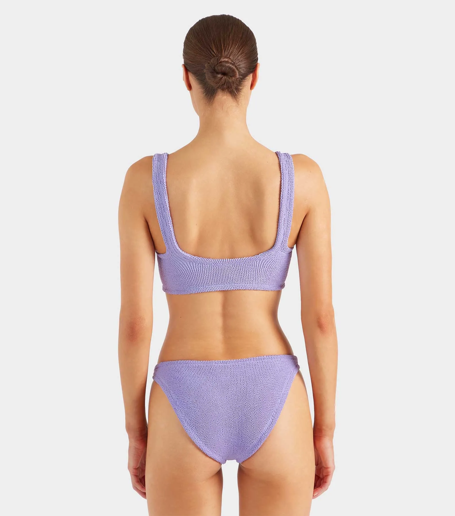 Julia Bikini With Pearly Hoop - Lilac sold by Hunza G product image thumbnail 4