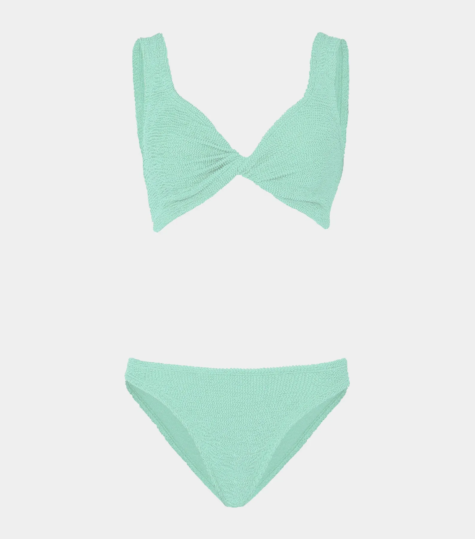 Juno Bikini - Metallic Mint sold by Hunza G