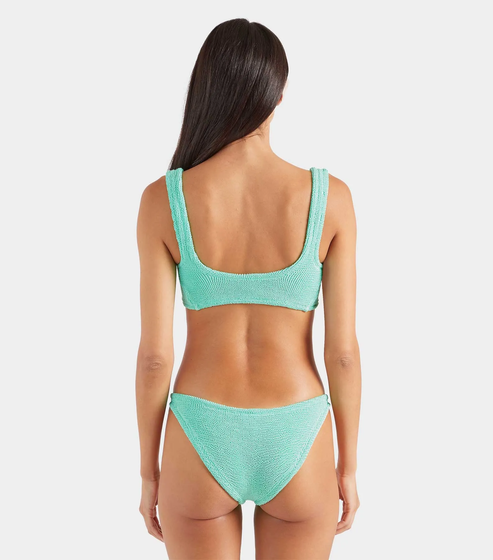 Juno Bikini - Metallic Mint sold by Hunza G product image thumbnail 3