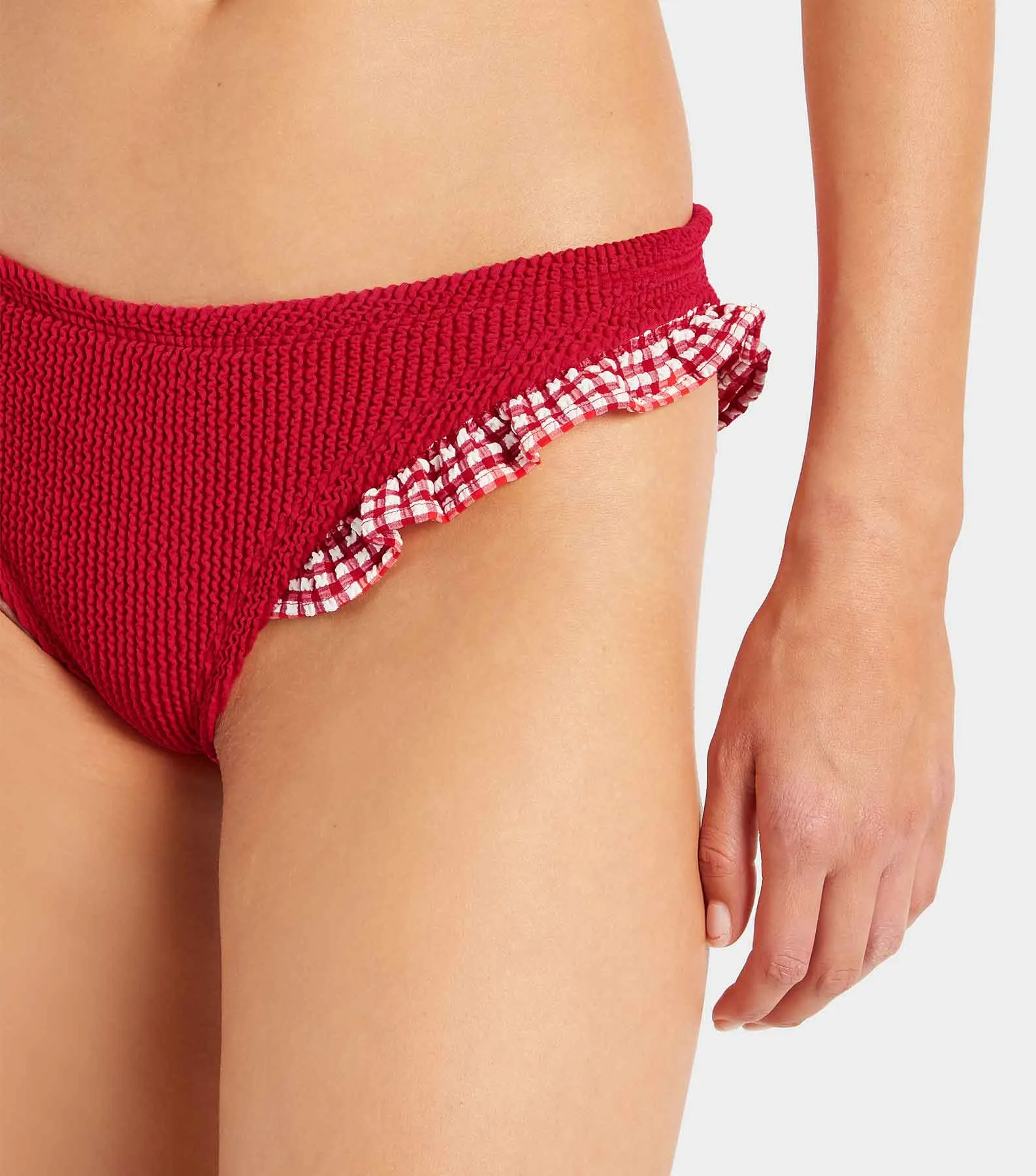 Loretta Bikini - Red Gingham sold by Hunza G product image thumbnail 5