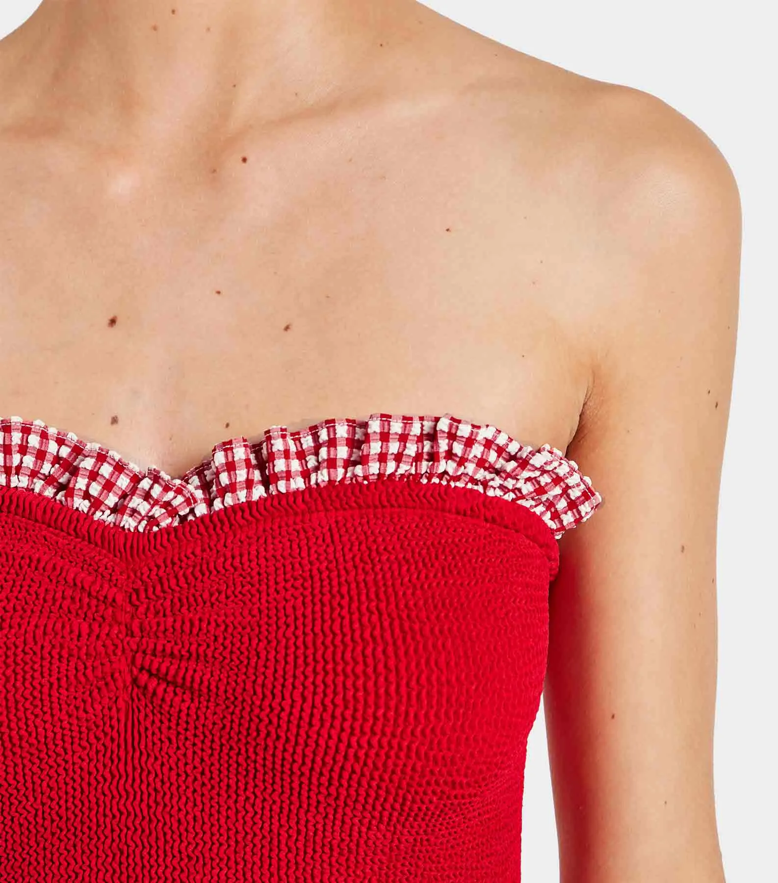 Dolly Swim - Red Gingham sold by Hunza G product image thumbnail 3