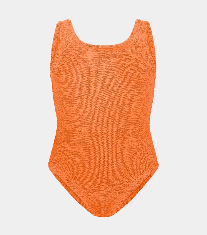 Kid Classic Swim (Ages 7 to 12) - Orange sold by Hunza G