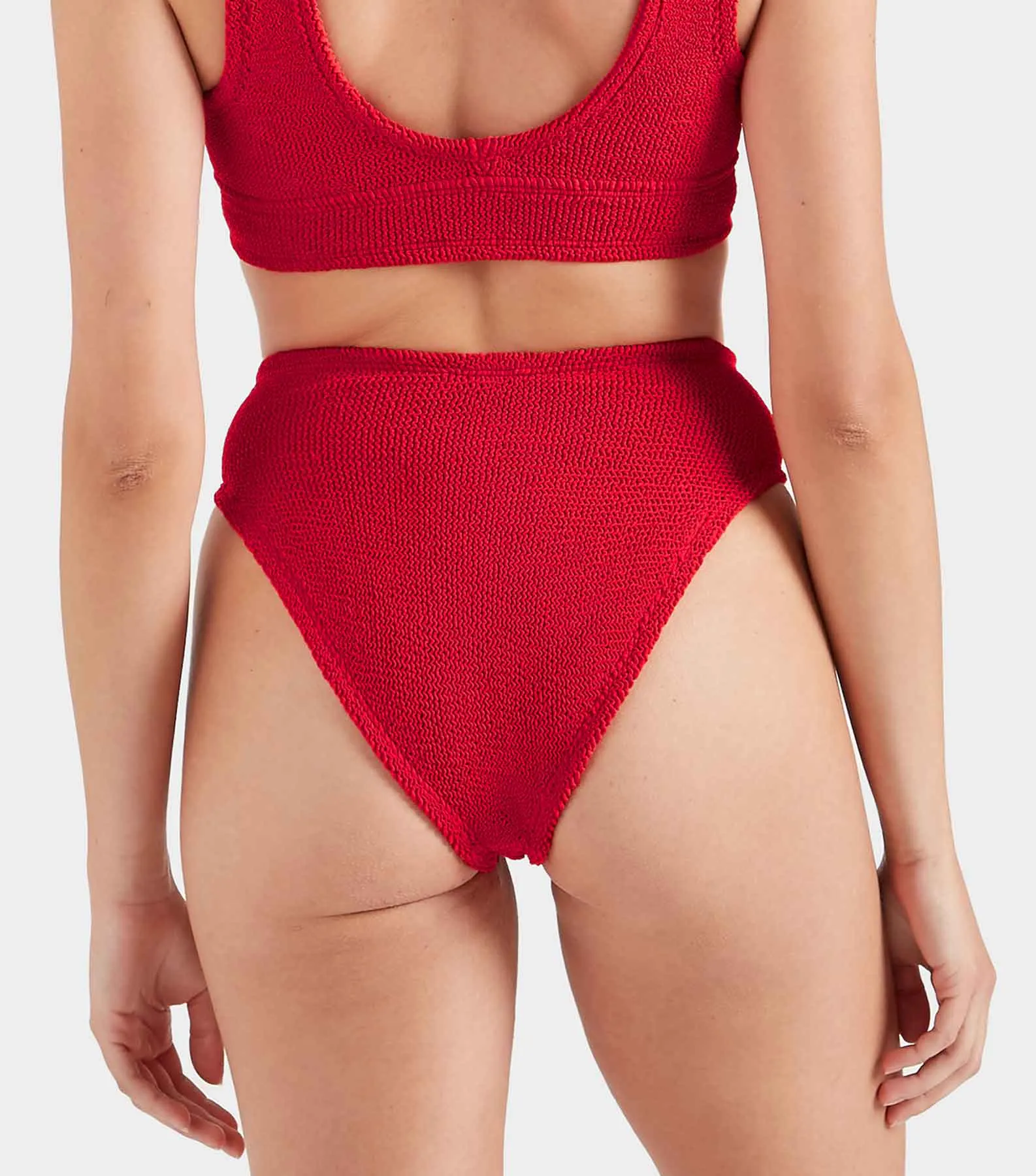 V Waist Bikini Bottom - Red sold by Hunza G product image thumbnail 3