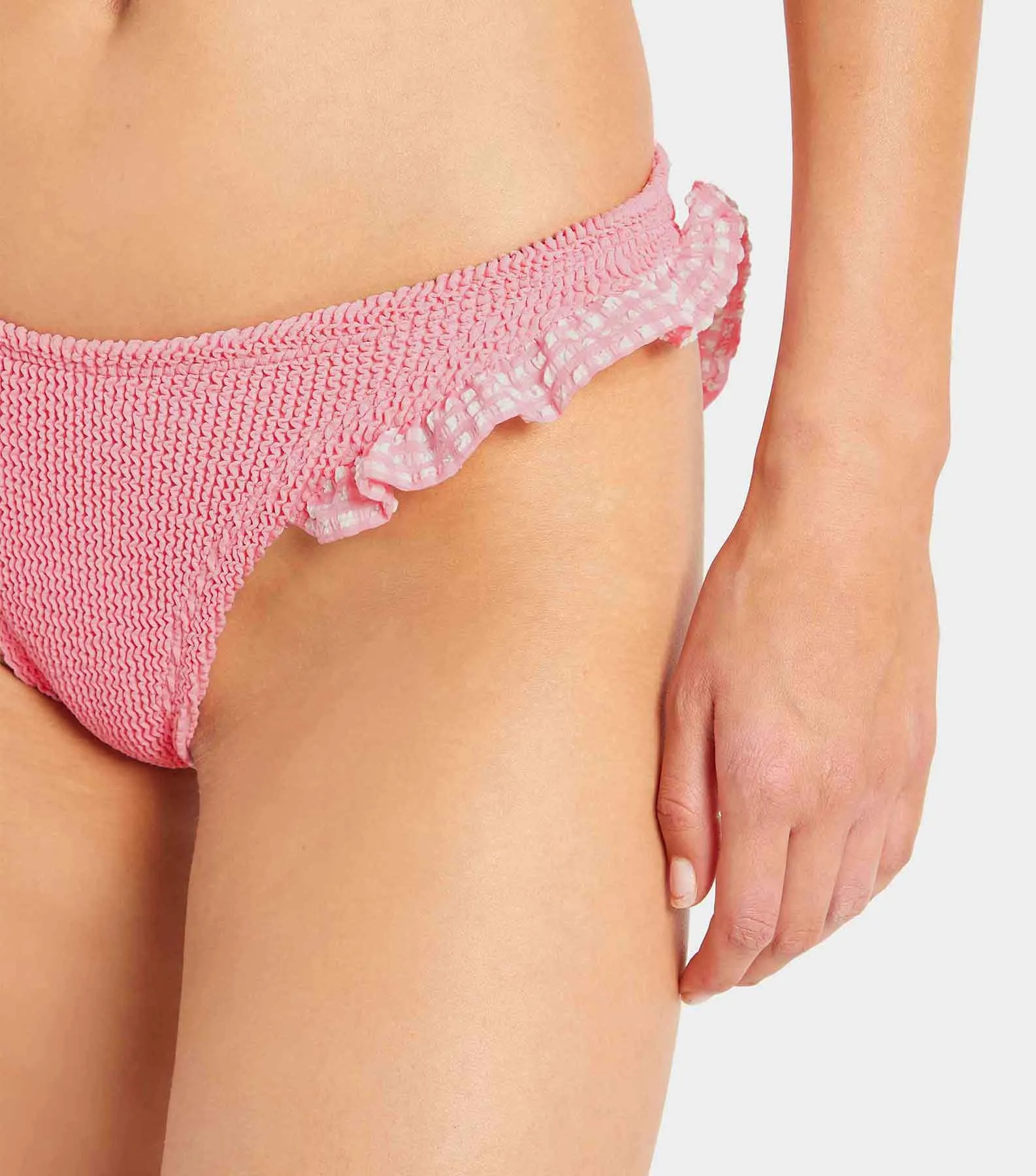 Jean Bikini - Milkshake Gingham sold by Hunza G product image thumbnail 5