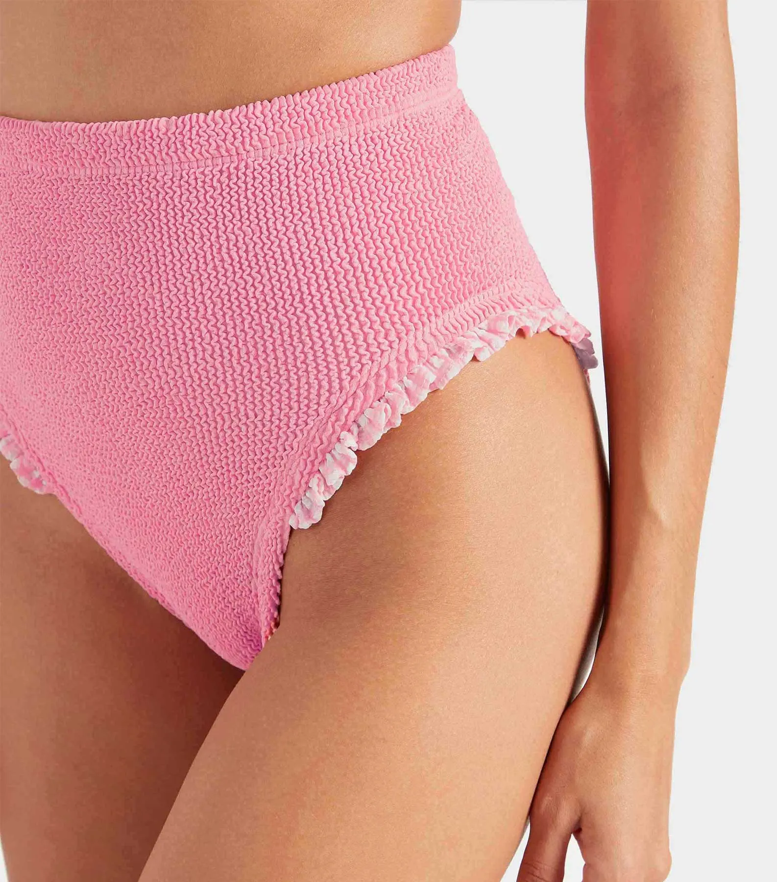 Peggy Bikini - Milkshake Gingham sold by Hunza G product image thumbnail 4