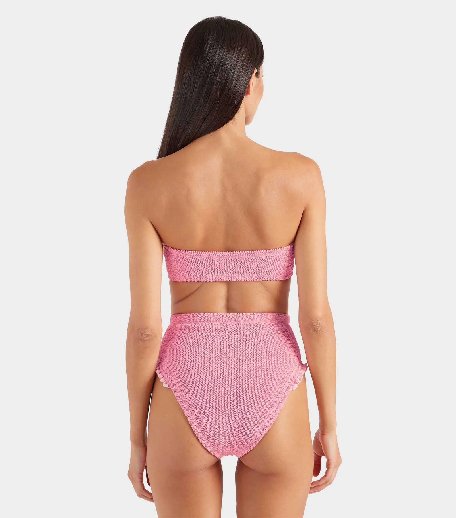 Peggy Bikini - Milkshake Gingham sold by Hunza G product image thumbnail 3