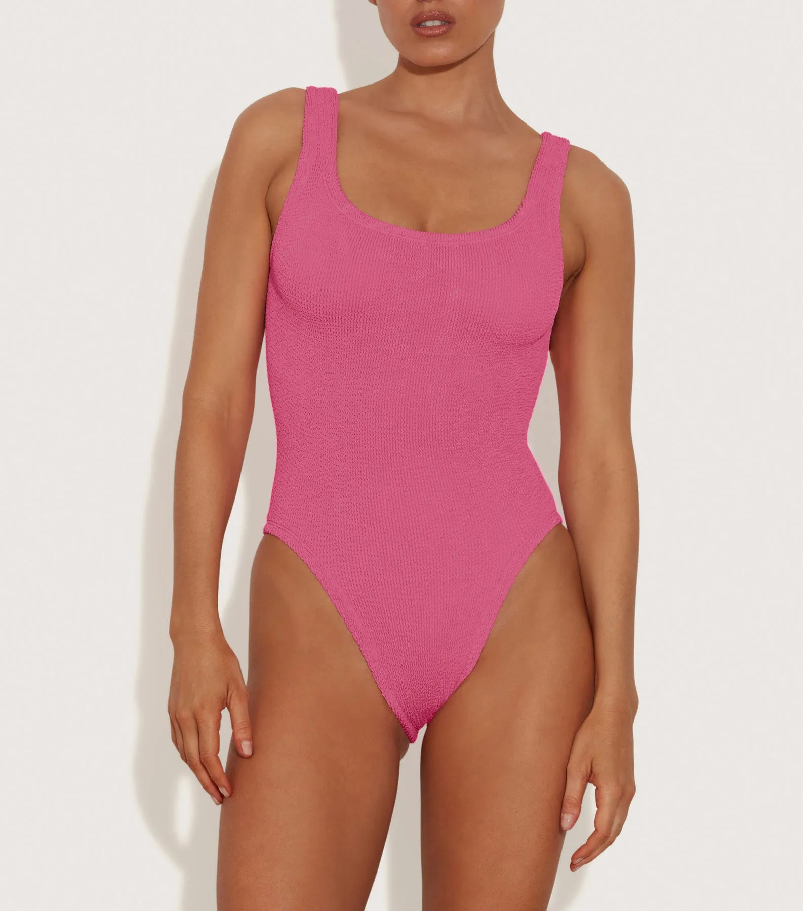 Square Neck Swim - Candy Pink sold by Hunza G product image thumbnail 2