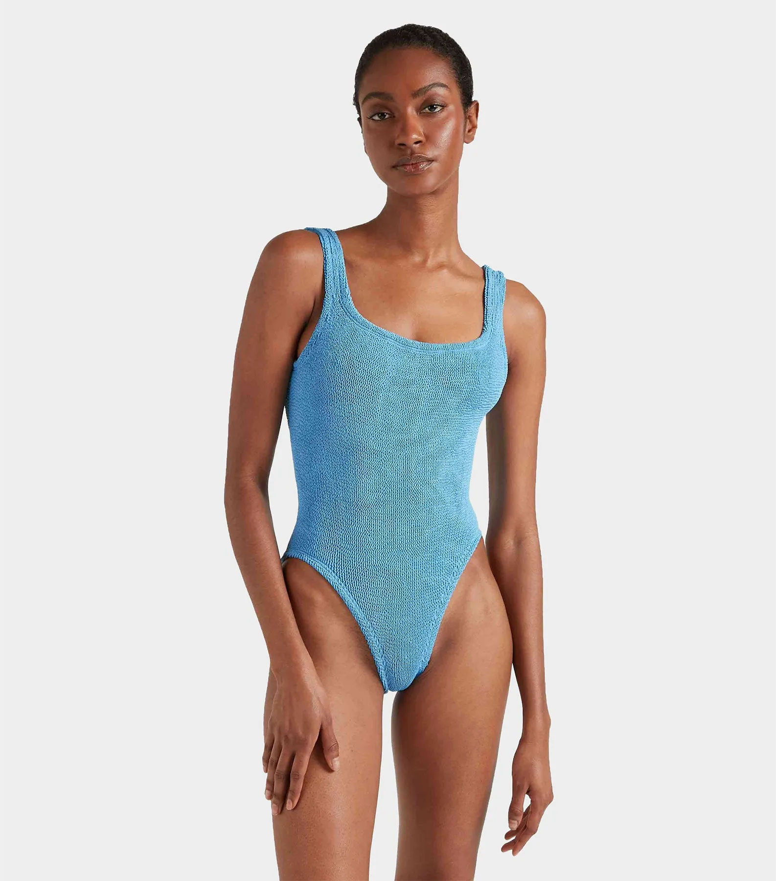 Square Neck Swim - Sky Blue sold by Hunza G product image thumbnail 2
