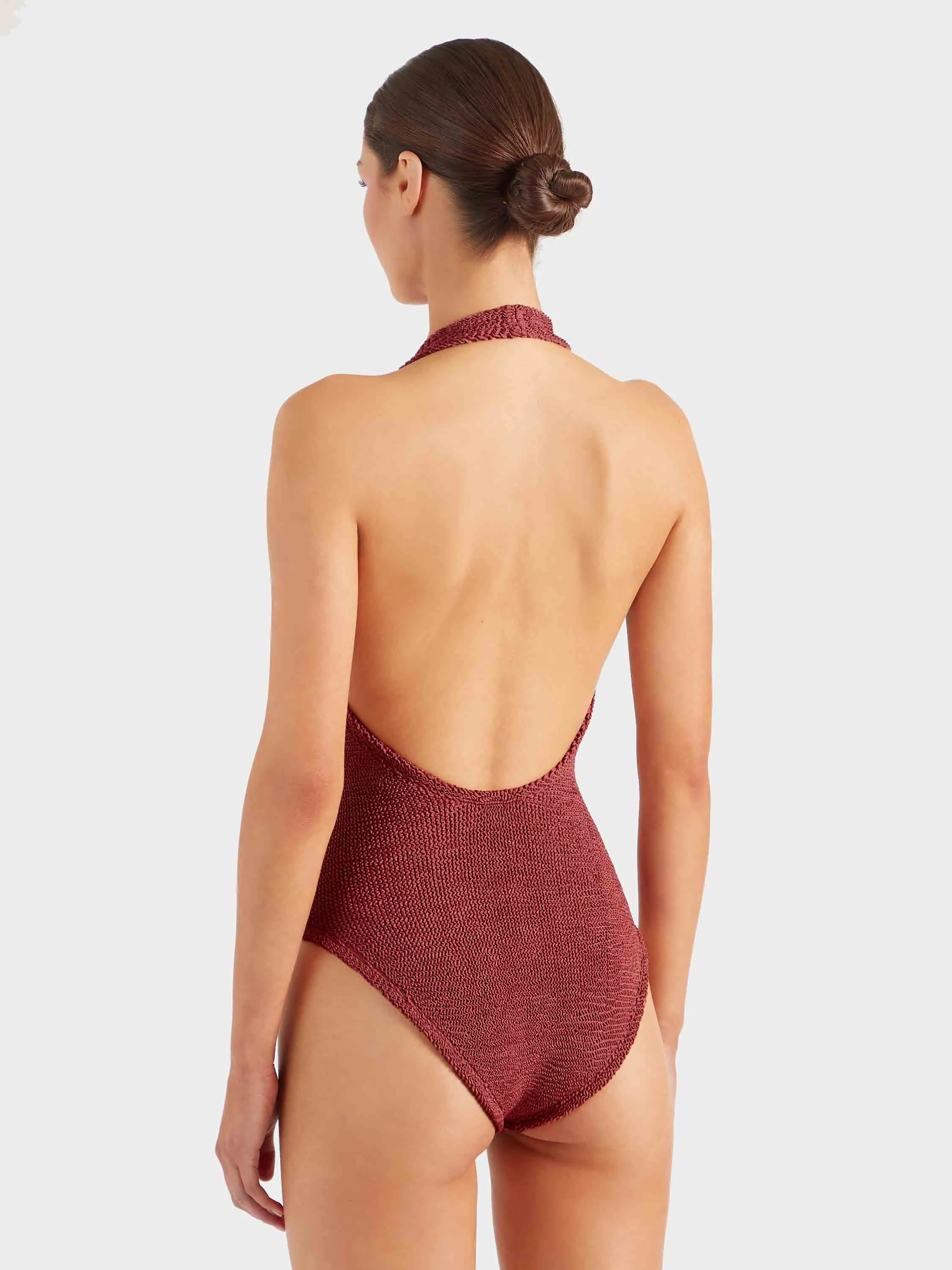 Sandy Swim - Metallic Rosewood sold by Hunza G product image thumbnail 3