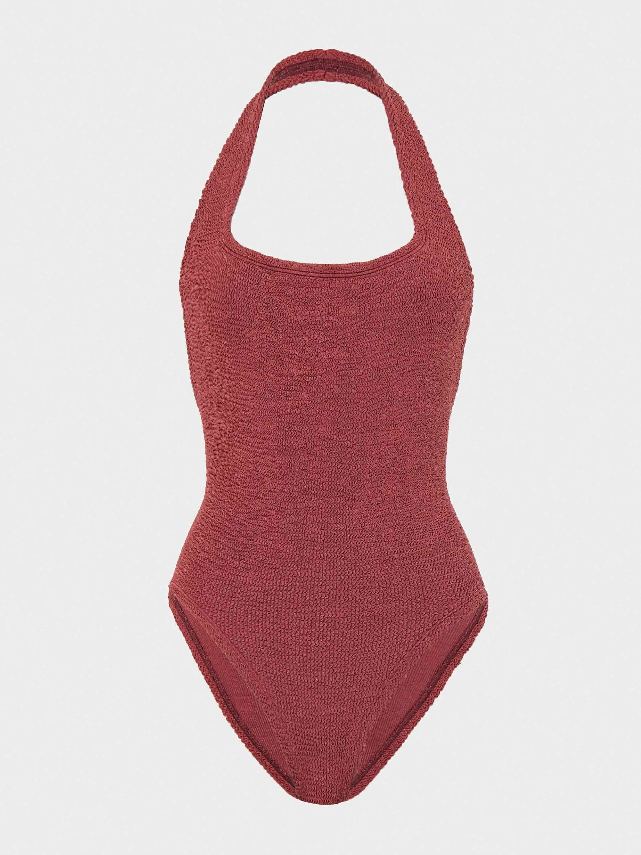 Sandy Swim - Metallic Rosewood sold by Hunza G