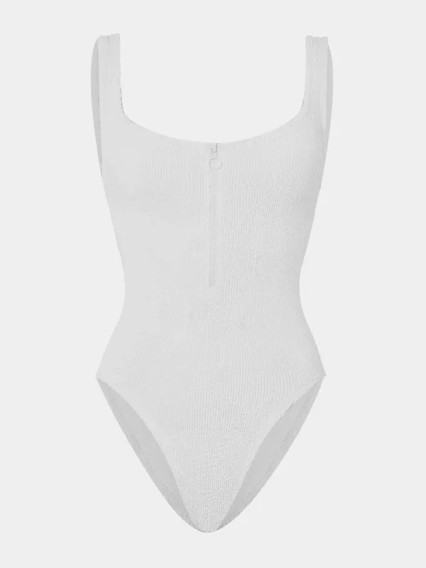 Dallas Swim - White sold by Hunza G