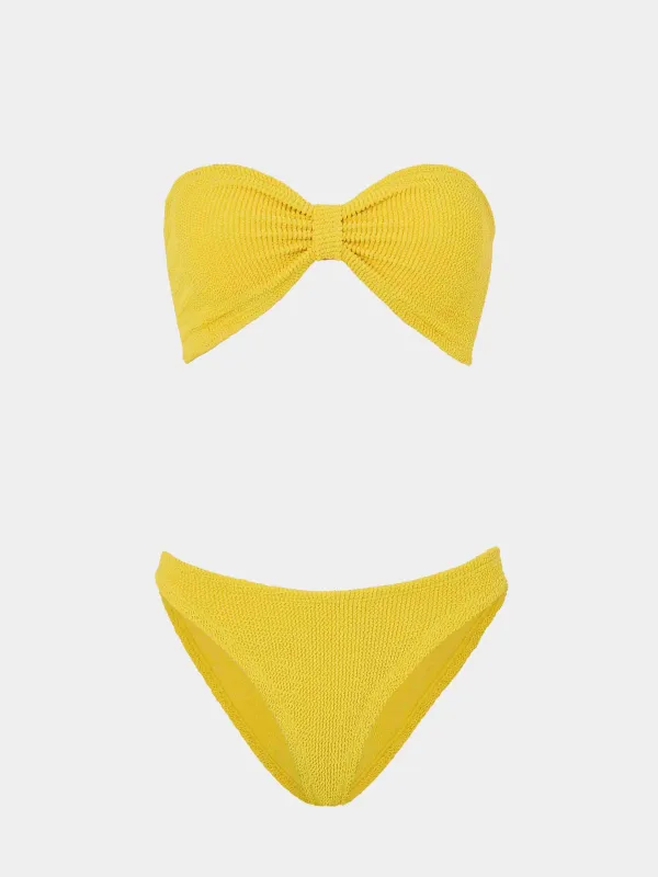 Jean Bikini - Sunflower sold by Hunza G