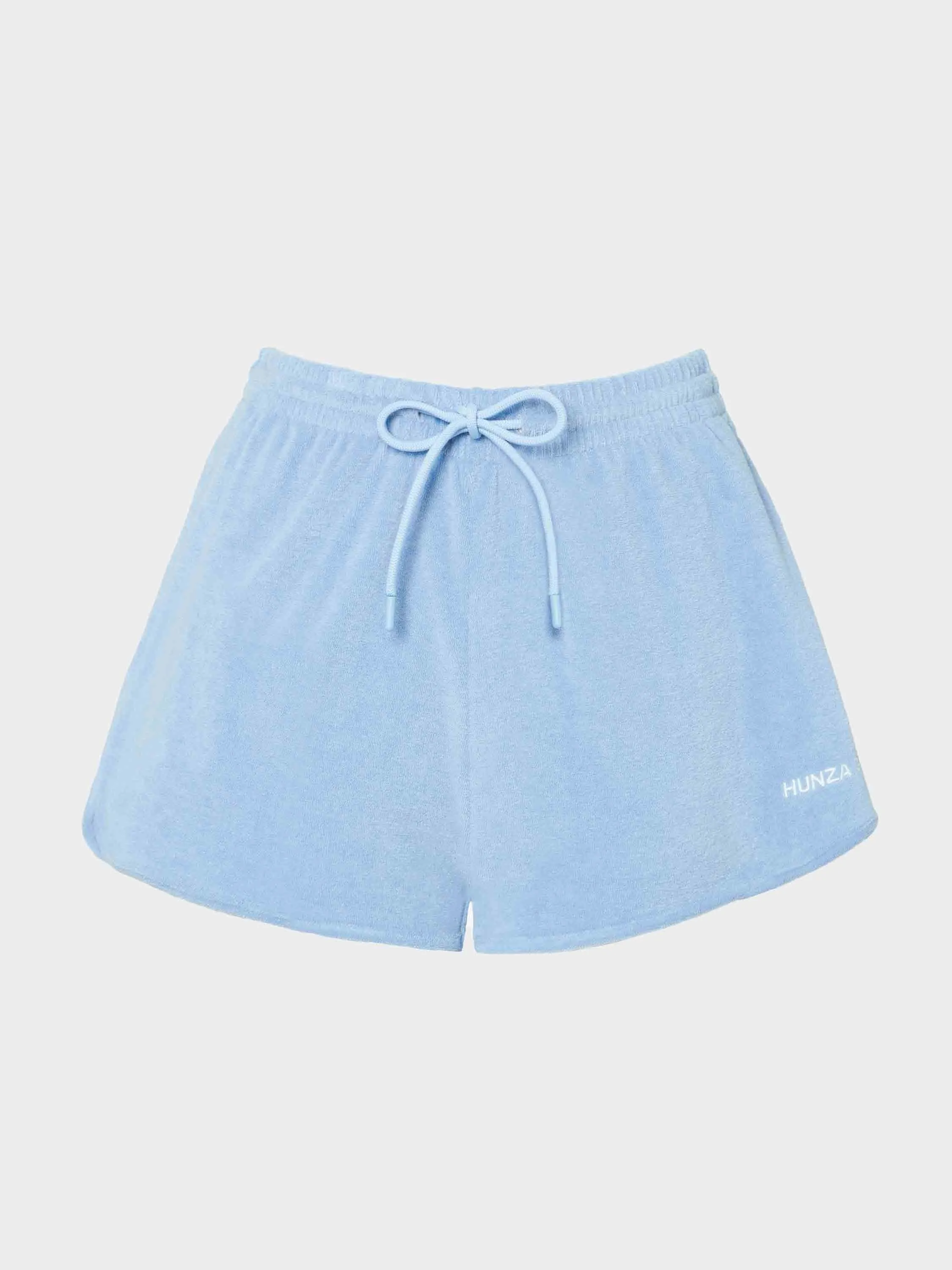 Terry Towelling Short - Cornflower sold by Hunza G