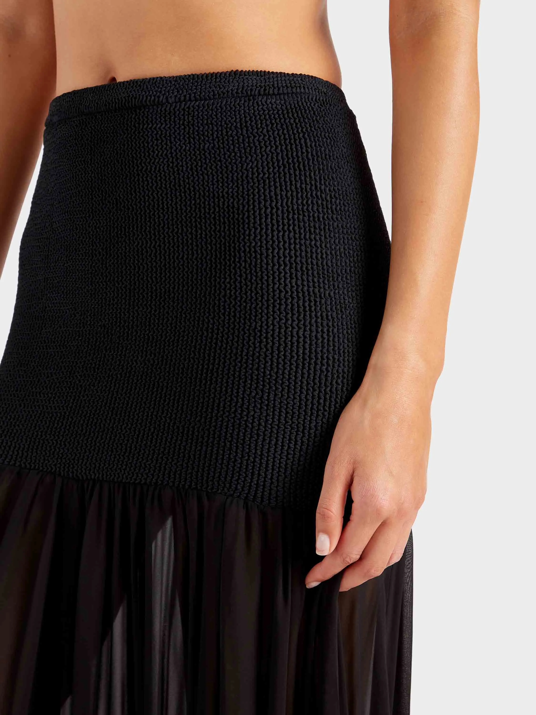 Hybrid Skirt - Black sold by Hunza G product image thumbnail 4