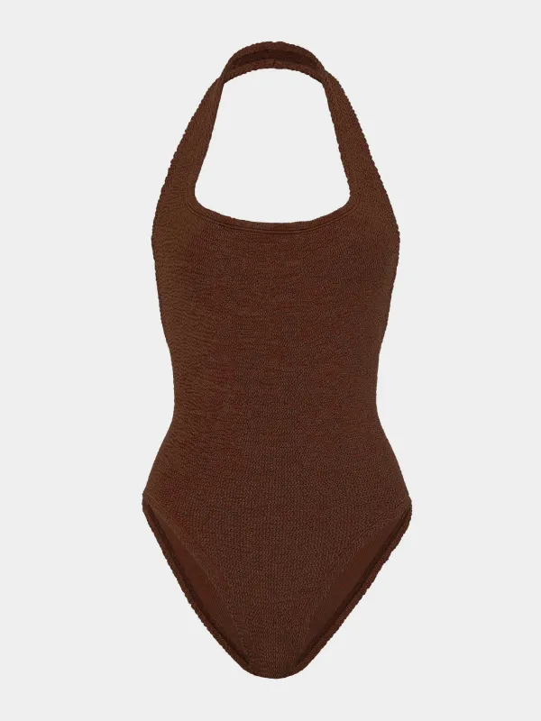Sandy Swim - Metallic Chocolate sold by Hunza G