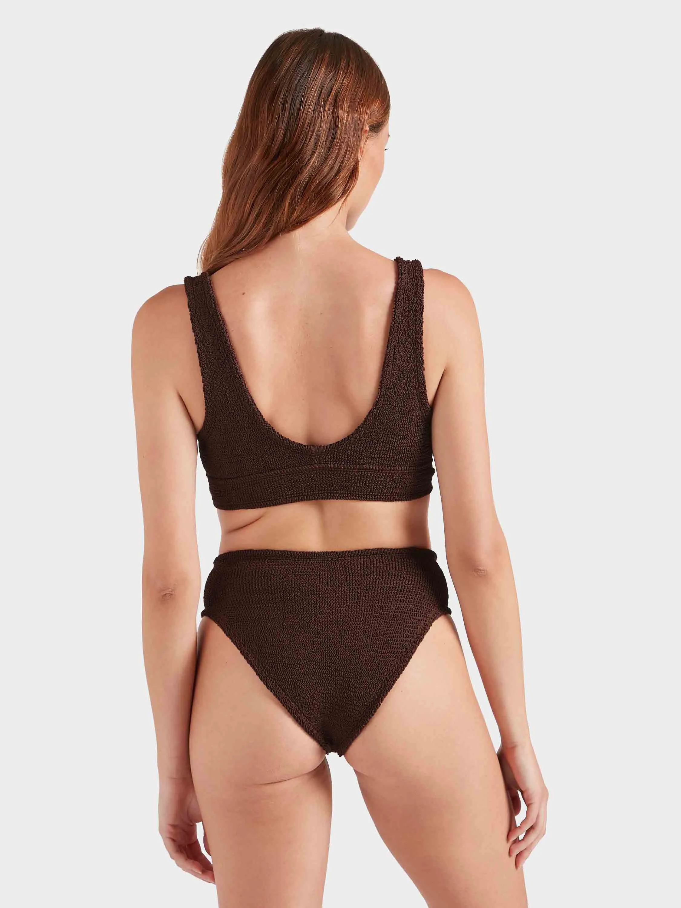 Angel Bikini - Metallic Chocolate sold by Hunza G product image thumbnail 3