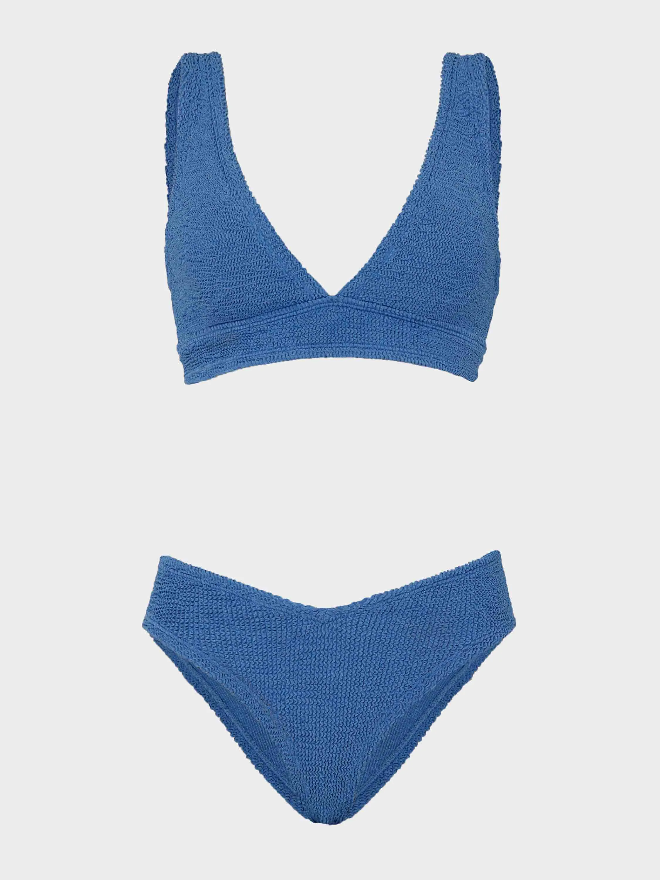 Angel Bikini - Metallic Denim sold by Hunza G