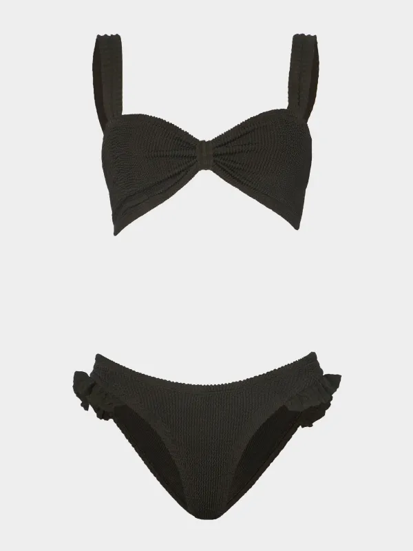 Loretta Bikini - Black made by Hunza G
