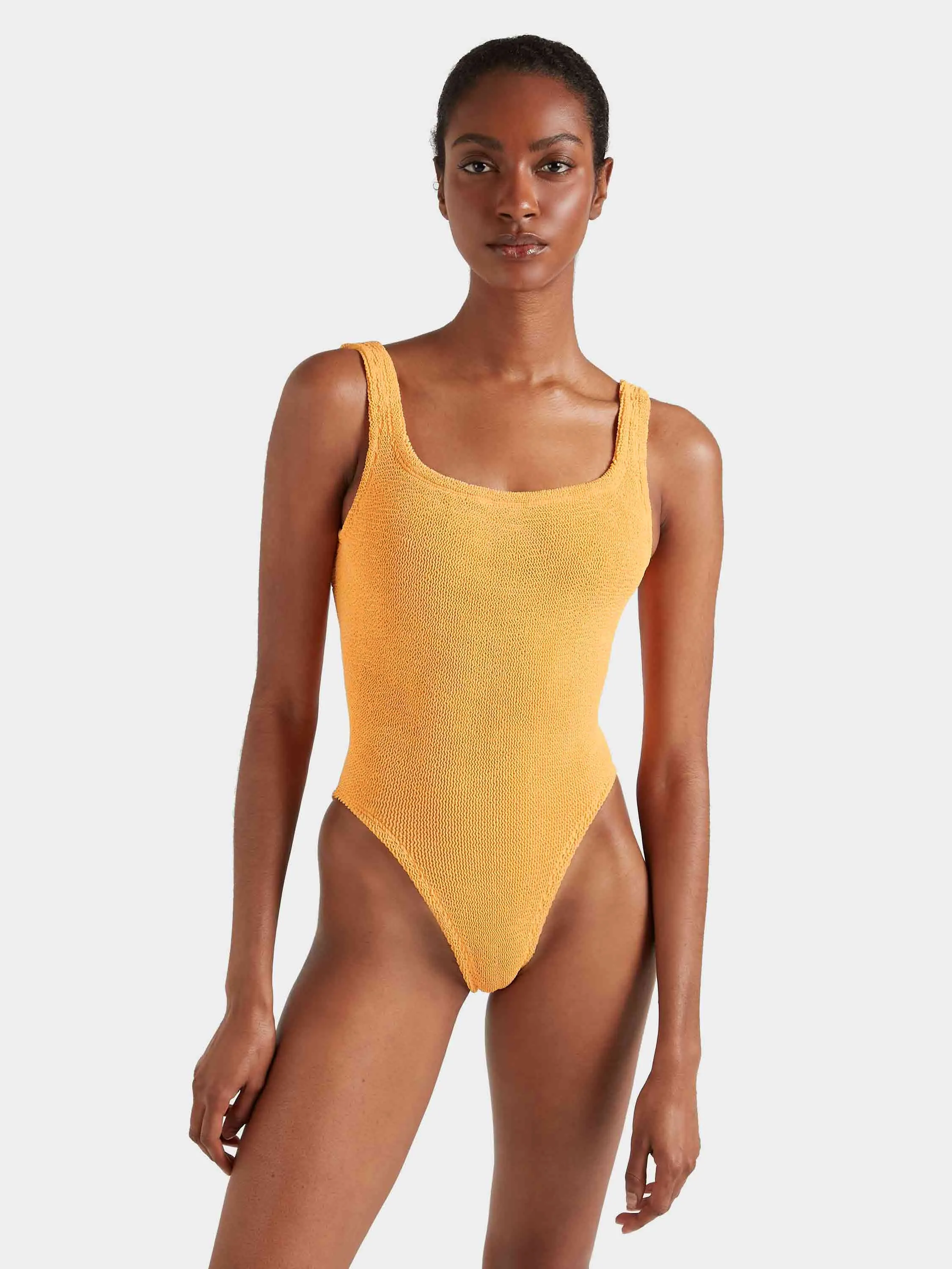 Square Neck Swim - Mango Sorbet sold by Hunza G product image thumbnail 2