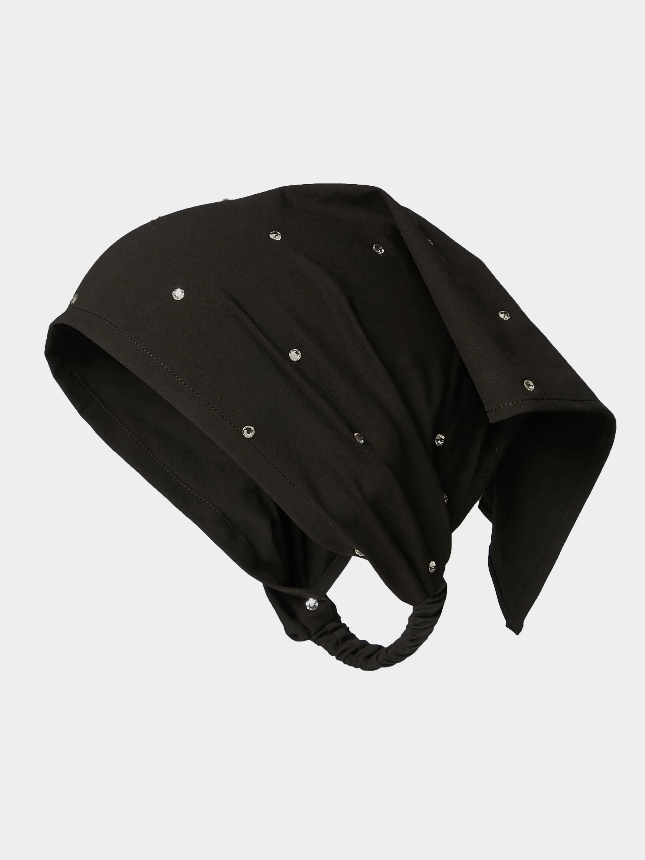 Sofia Swarovski® UPF 50+ Headscarf - Black sold by Hunza G