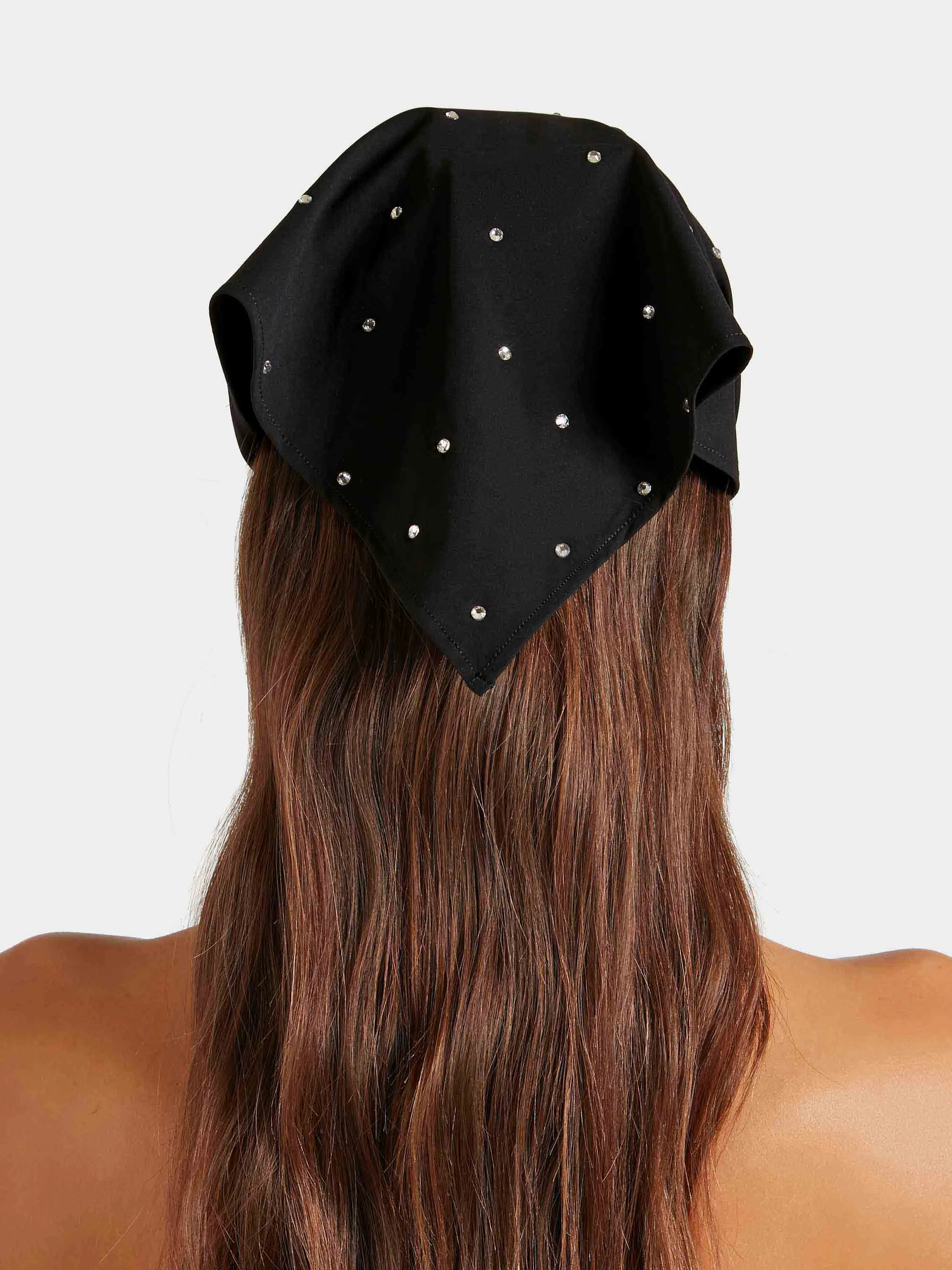 Sofia Swarovski® UPF 50+ Headscarf - Black sold by Hunza G product image thumbnail 4