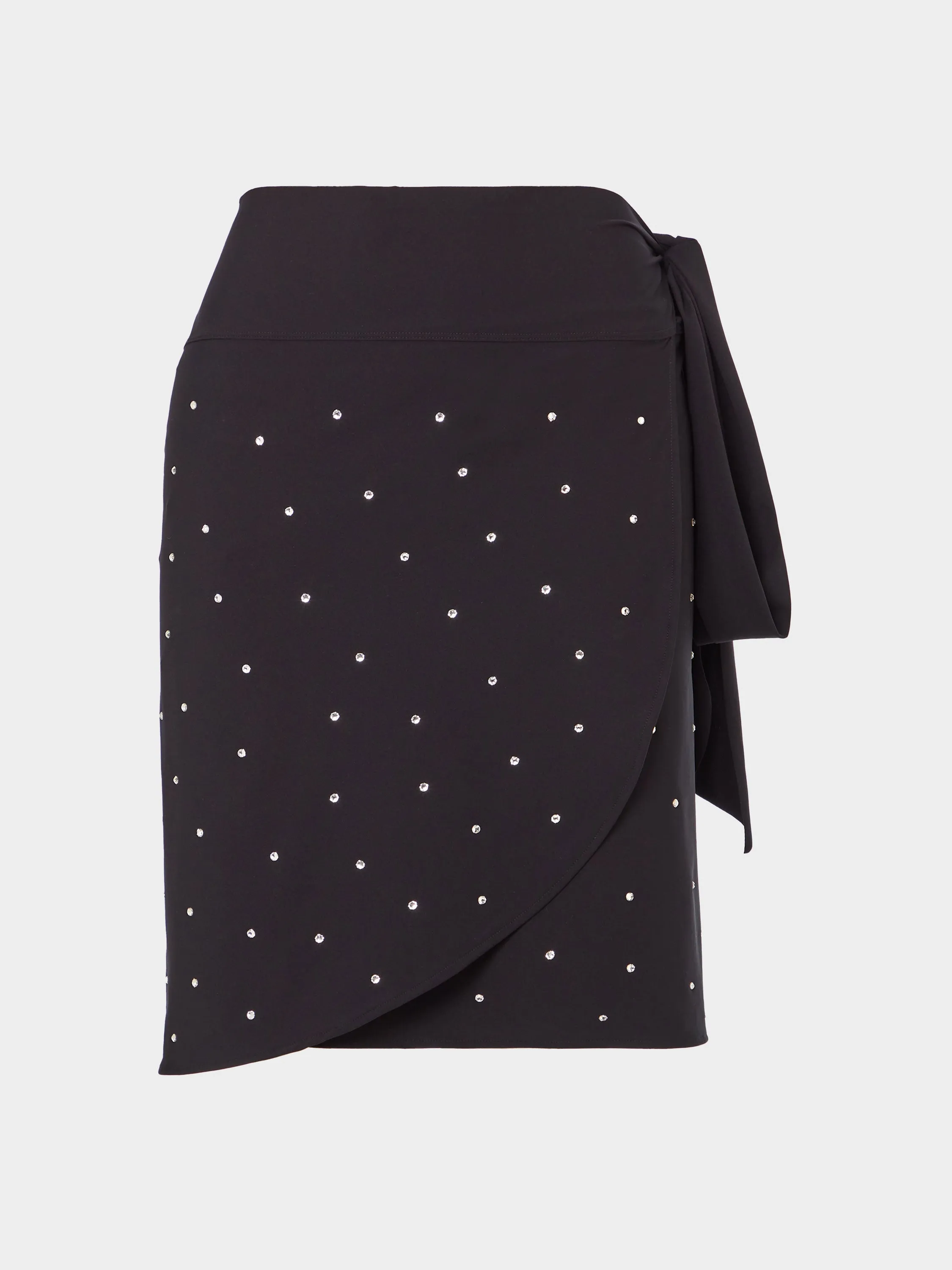 Short UPF 50+ Swarovski® Sarong - Black sold by Hunza G