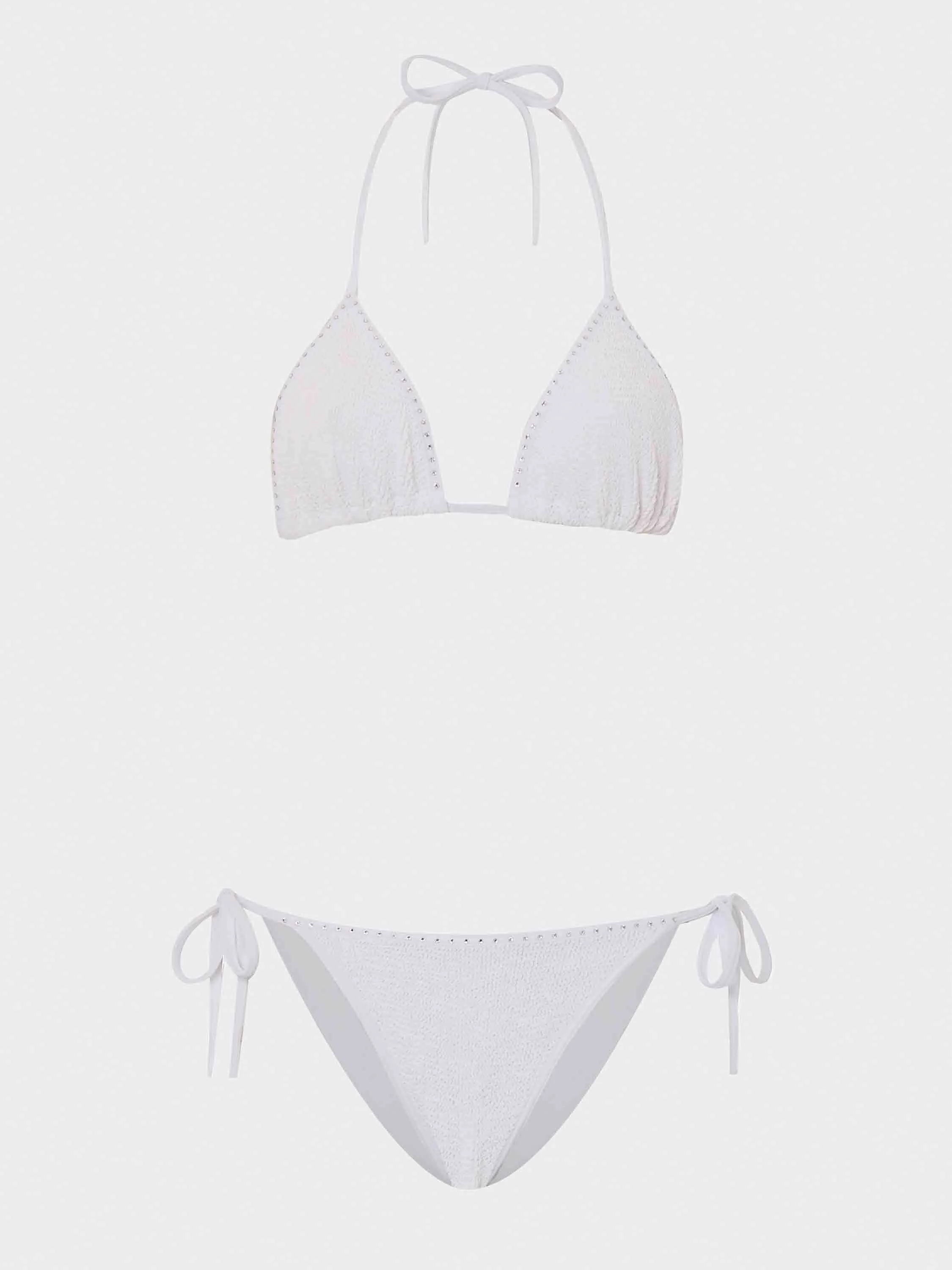 Gina Swarovski® Bikini - White sold by Hunza G