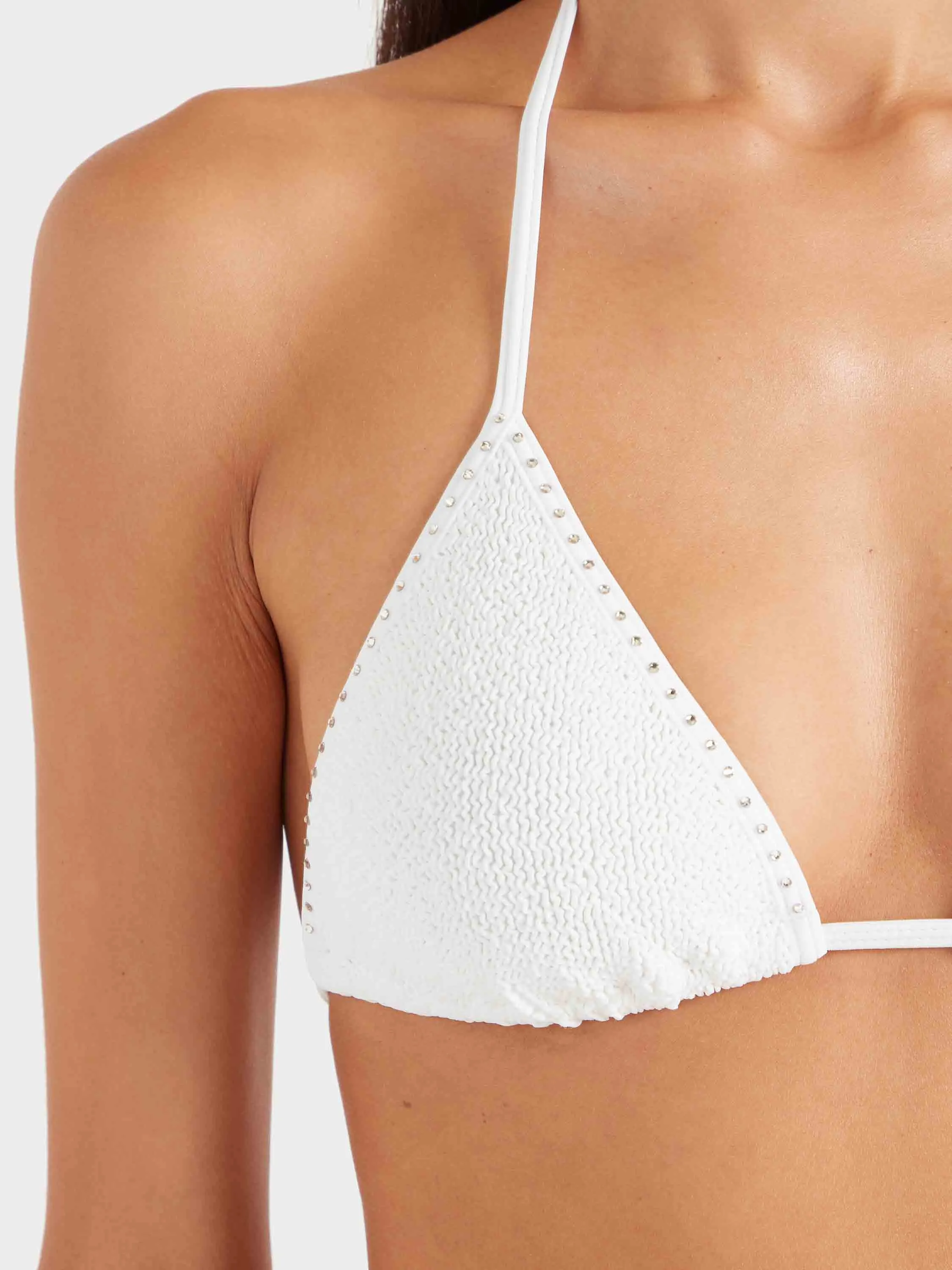 Gina Swarovski® Bikini - White sold by Hunza G product image thumbnail 4