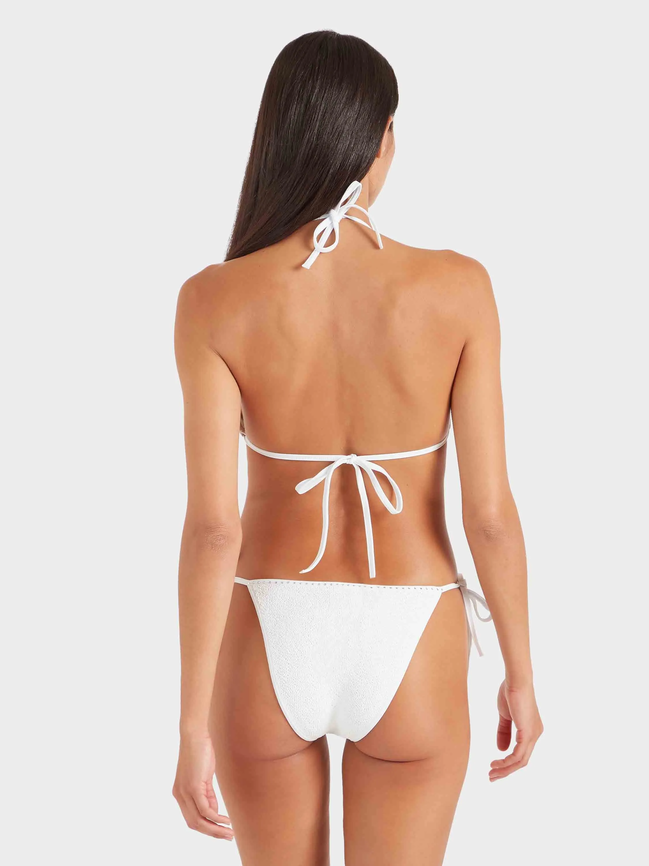 Gina Swarovski® Bikini - White sold by Hunza G product image thumbnail 3