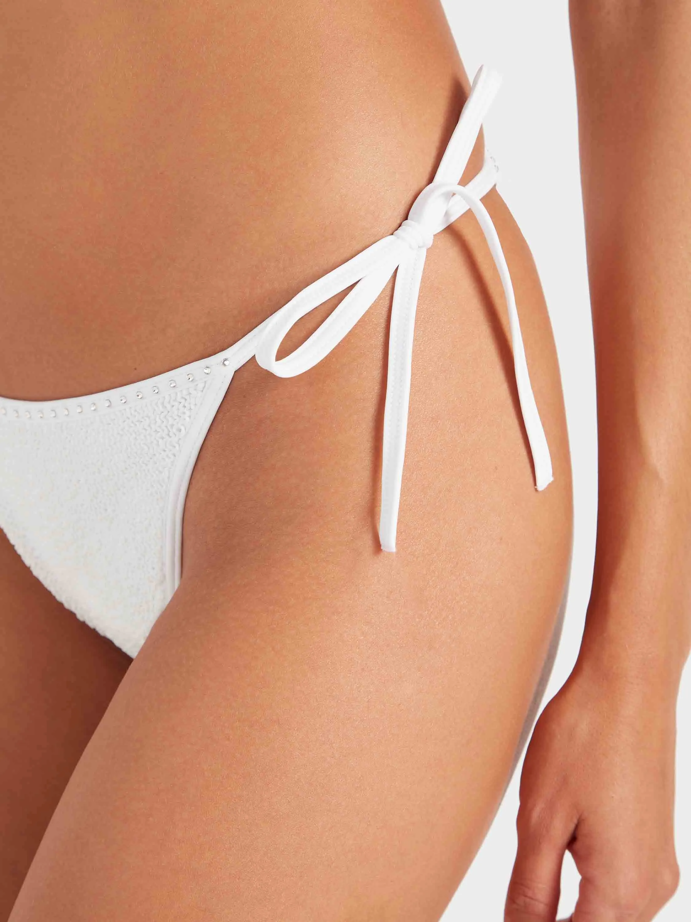 Gina Swarovski® Bikini - White sold by Hunza G product image thumbnail 5