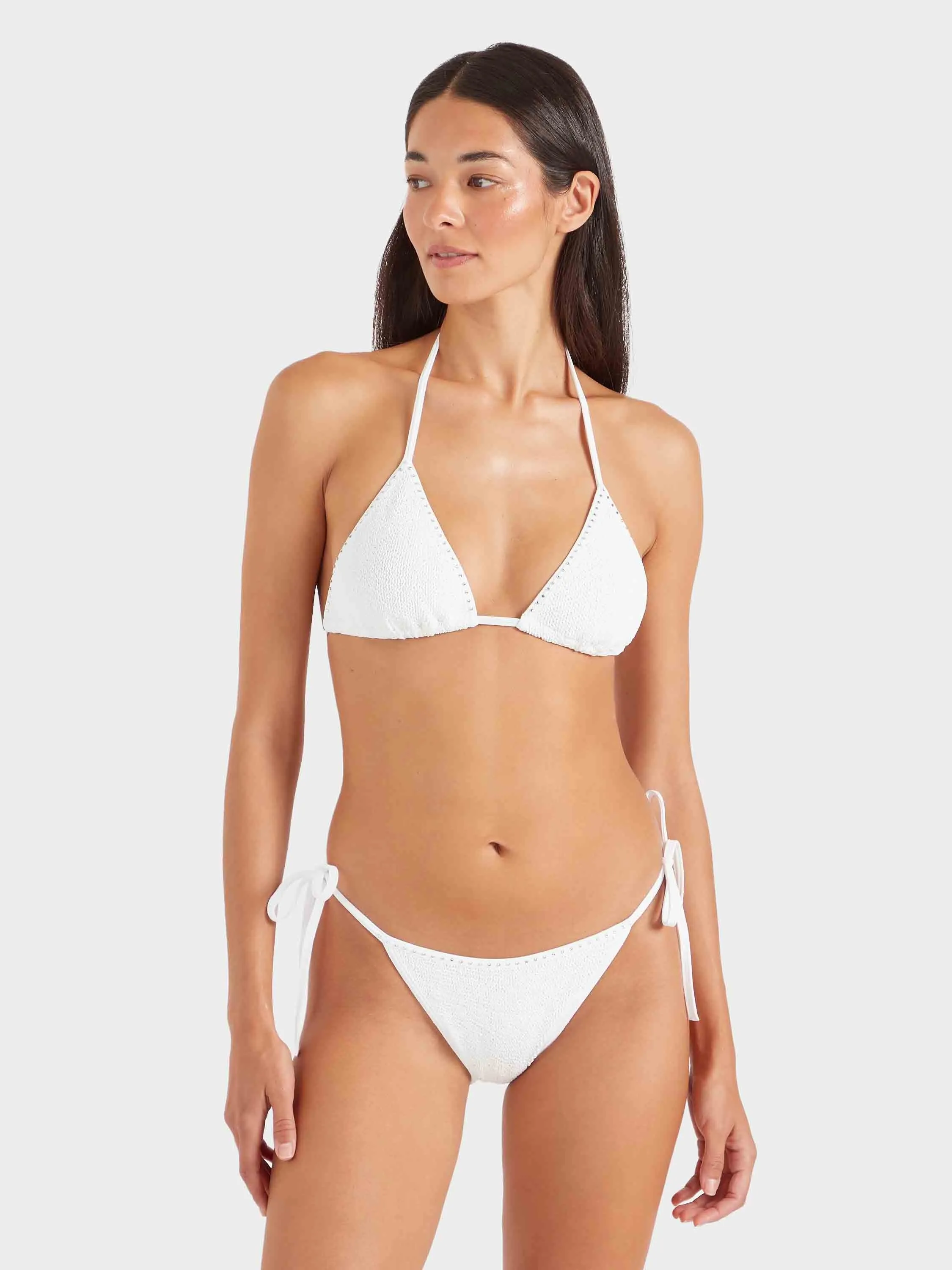 Gina Swarovski® Bikini - White sold by Hunza G product image thumbnail 2