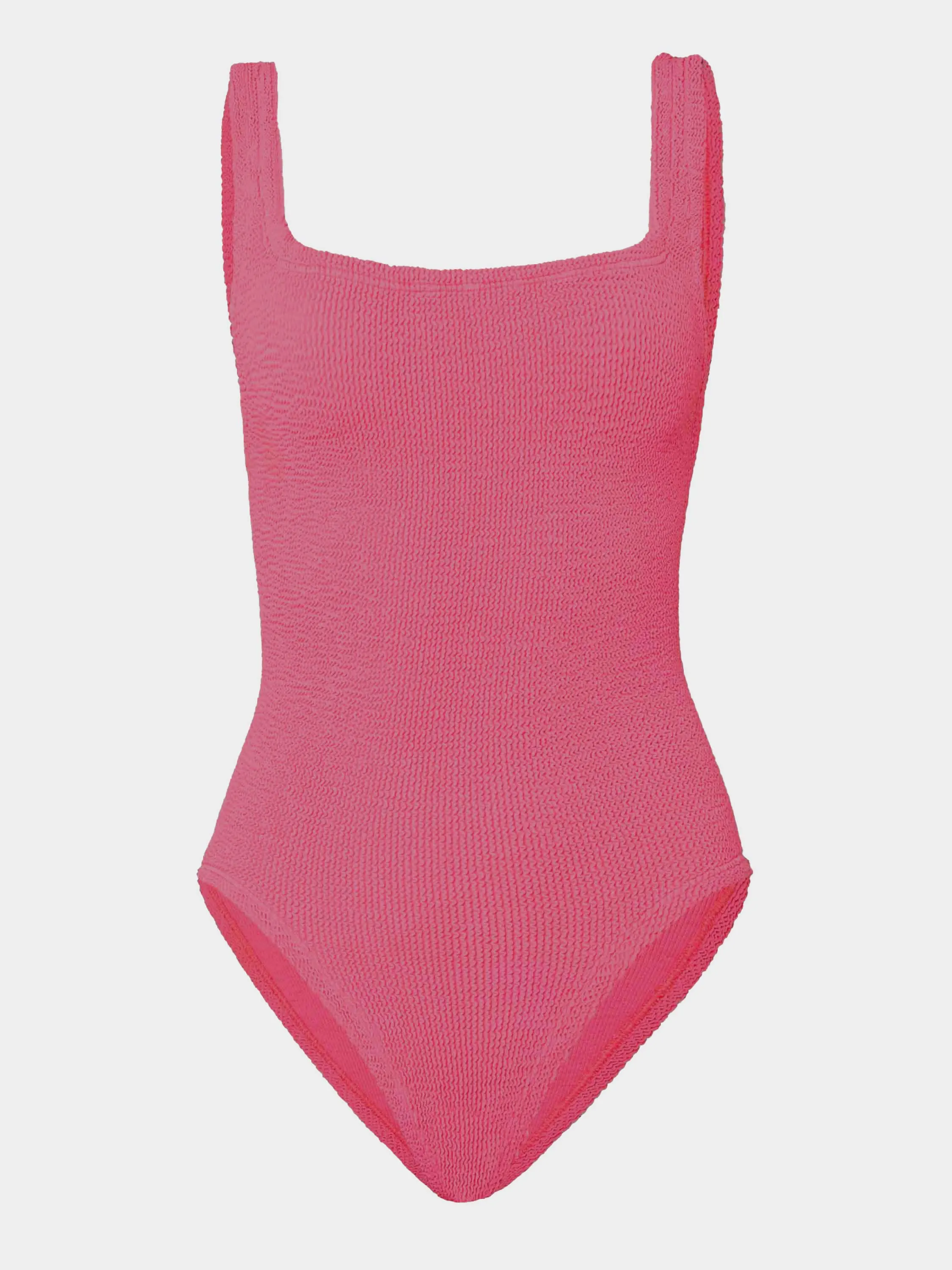 Coverage Square Neck Swim - Candy Pink sold by Hunza G